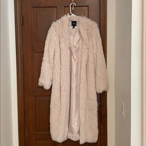 Forever 21 fluffy coat